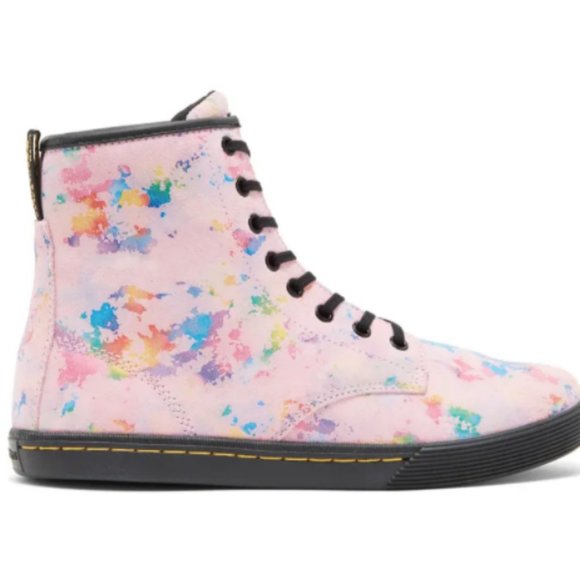 DR. MARTENS SHERIDAN WOMEN'S CONFETTI SUEDE CASUAL BOOTS MSRP$150 - Picture 9 of 11